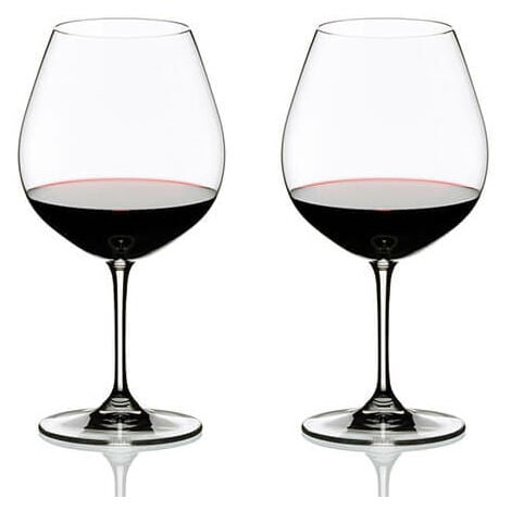 Riedel Vinum Pinot Noir (burgundy Red) Wine Glass Twin Pack