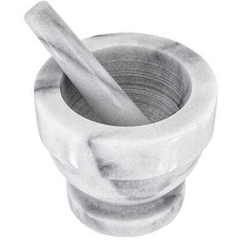 Judge White Marble Medium Mortar & Pestle 10cm (1/5)