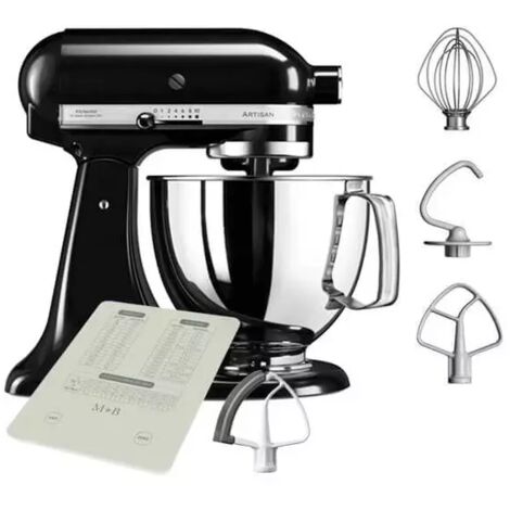 KitchenAid Artisan Mixer 125 Onyx Black With FREE Gifts
