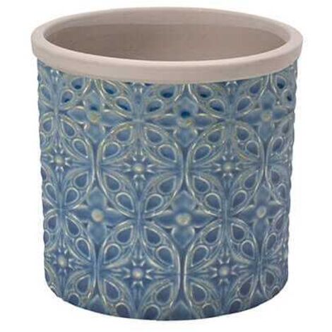 Burgon & Ball Glazed Pot Porto Small Dark Blue (1/2)