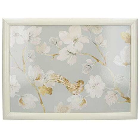 Creative Tops Coastal Print Lap Tray met kussen, zitzak met kussen