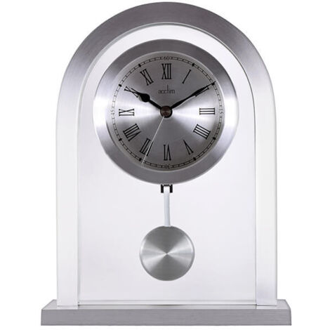 Acctim Bathgate Mantel Clock Silver (1/2)