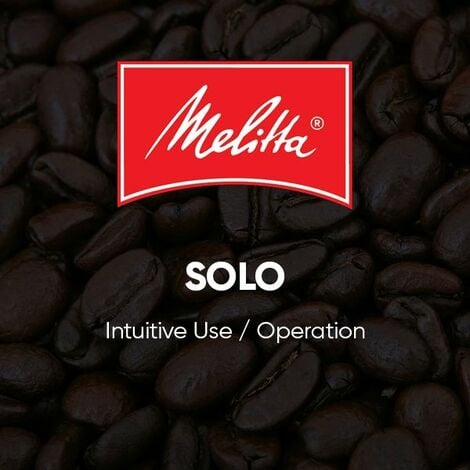 Melitta Caffeo Solo Perfect Milk Bean To Cup Coffee Machine - Black
