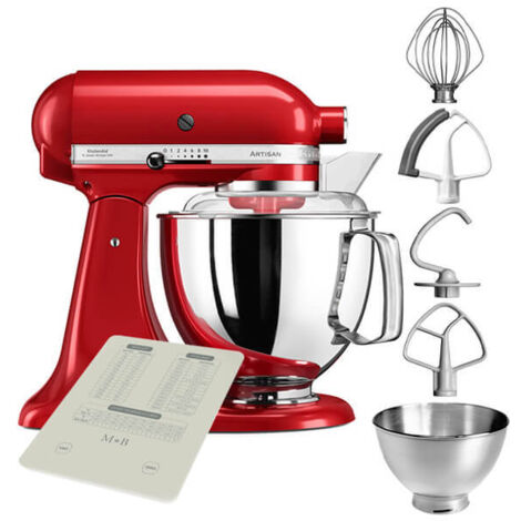KitchenAid Artisan Mixer 175 Empire Red with FREE Gift