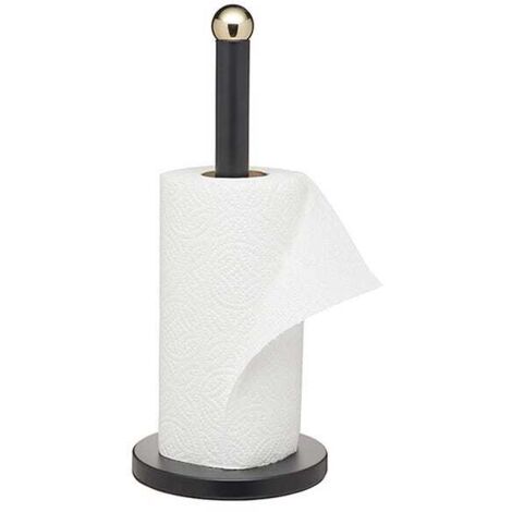 MasterClass Black and Brass Finish Towel Holder 35cm (1/2)