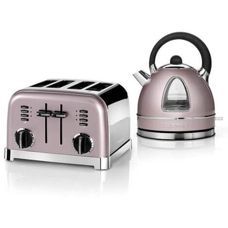 Toaster with 4 slots, 1800 W, Rose - Cuisinart