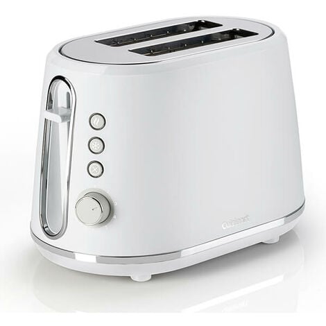 Geepas 4 Slice Bread Toaster & 1.7L Cordless Electric Kettle Combo Set with  Textured Design, White