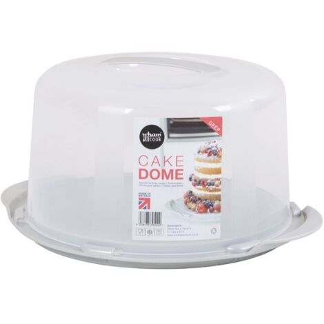 Wham Cook Aluminium & Clear Deep Round Cake/Cheese Dome (1/2)