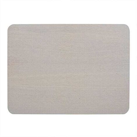Creative Tops Naturals - Set Di 4 Sottobicchieri In Legno Di Frassino Impiallacciato, 10,5x10,5 Cm, Marrone, Resistenza Al Calore 90°C