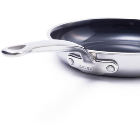 GreenPan Premiere 3-Ply Stainless Steel Non-Stick 24cm Frypan