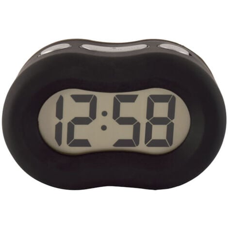 Acctim Vierra Liquorice Black Clock