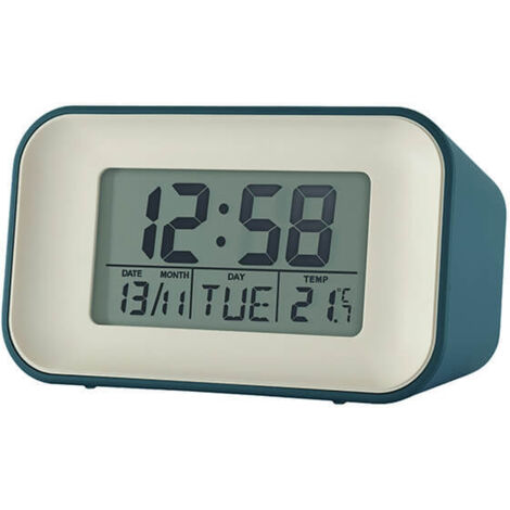 Acctim Alta Alarm Clock Storm Blue (1/4)