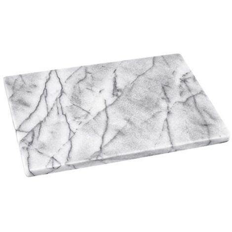 Judge White Marble Oblong Platter 30 x 20cm