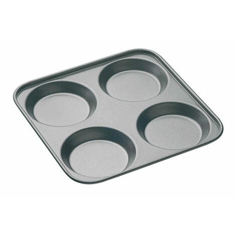 Master Class Non-Stick Four Hole Yorkshire Pudding Pan 24cm (1/2)