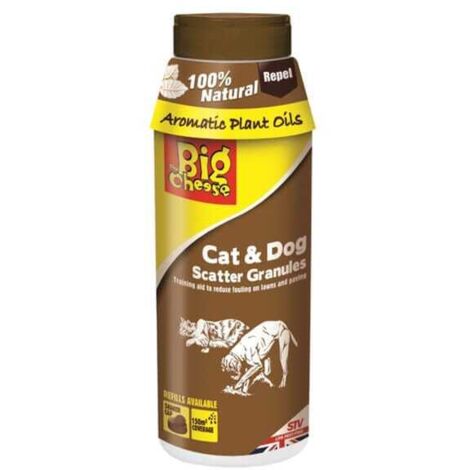 The Big Cheese Cat & Dog Repellent Scatter Granules 450g