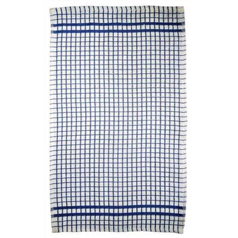 Le Chateau Small Check 41 x 66cm Tea Towel Blue & White