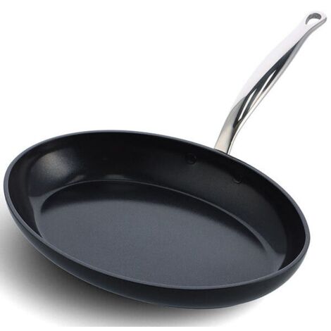 GreenPan Barcelona Pro Aluminium Non-Stick 33cm Oval Fishpan