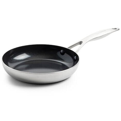 GreenPan Geneva 3-Ply Stainless Steel Non-Stick 18cm Frypan