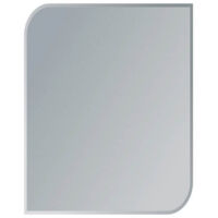 Showerdrape Islington Small Rectangular Wall Mounted 60 x 45cm Bathroom Mirror