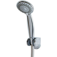 Showerdrape Aquajet Chrome 3-Spray Pattern Shower Head