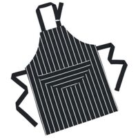 Dexam Rushbrook Childrens Navy Butcher Stripe Apron