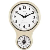 Acctim Kitchen Time Wall Clock Cream