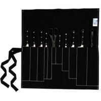 Dexam Rushbrookes Knife Roll / Wallet Black