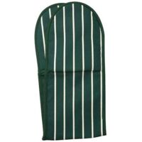 Dexam Rushbrookes Classic Butchers Stripe Double Oven Glove Green