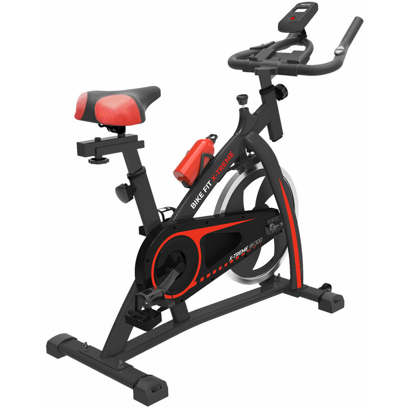 Bicicleta Estática PRIXTON Bike Fit Spinning Xtreme BF300 - Resistencia 6 Kilos - Asiento y manillar ajustable