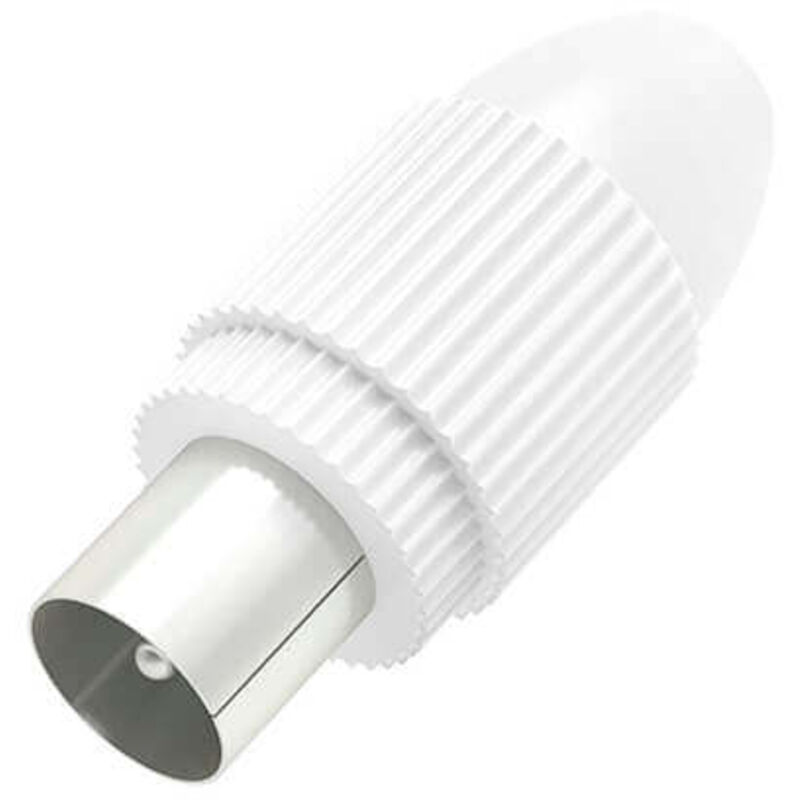 APM Câble Coaxial Satellite Fiche F Mâle, 2M Adaptateur Fiche F