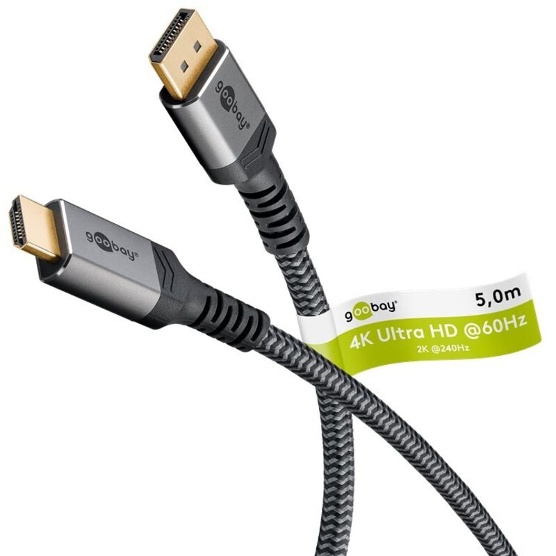Câble Mini DisplayPort Vers HDMI Pro Signal PSG3266 5m Noir - Full HD 1080p