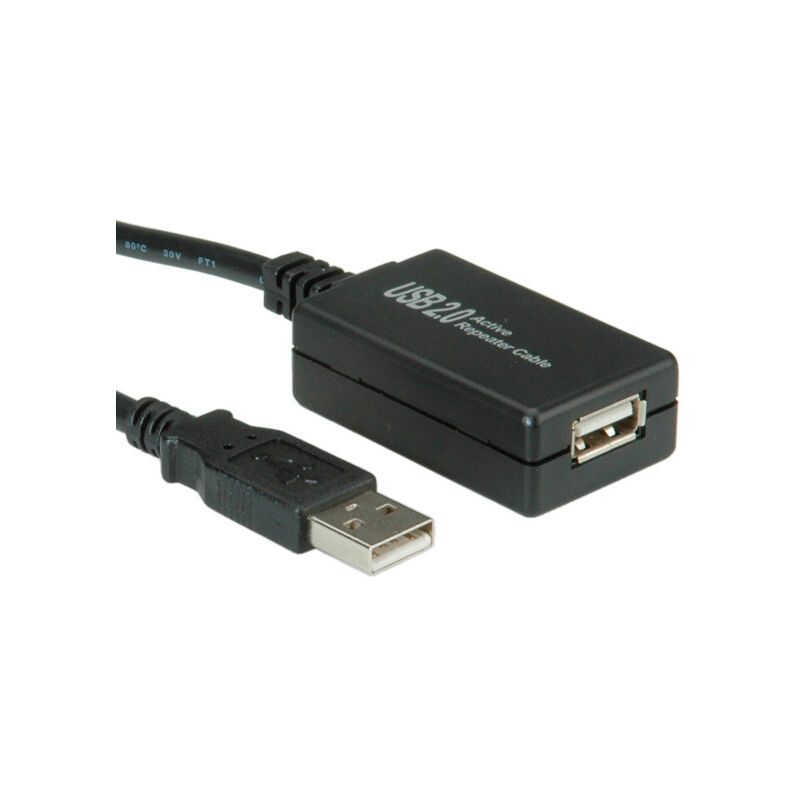 Câble USB Actif Répéteur 5m - Haute Vitesse USB 2.0 - Type A Mâle Vers Femelle - Marque Kenable