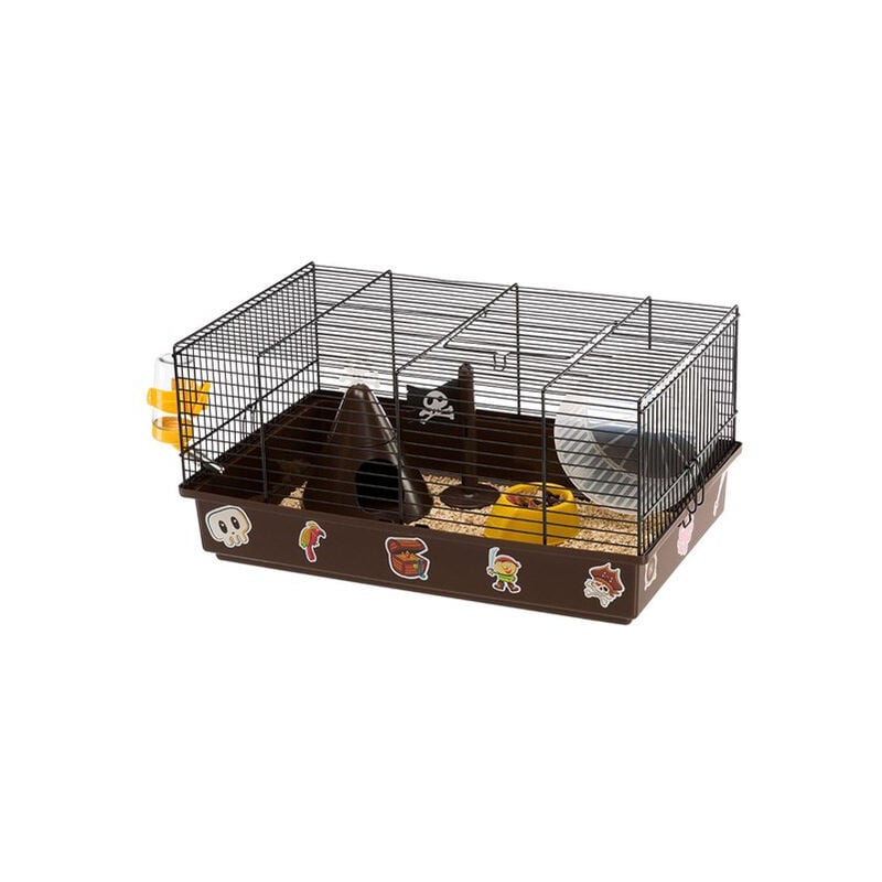 Ferplast Ferplast Cage Pour Hamsters Criceti Pirates Cage En M Tal Et Plastique Peint