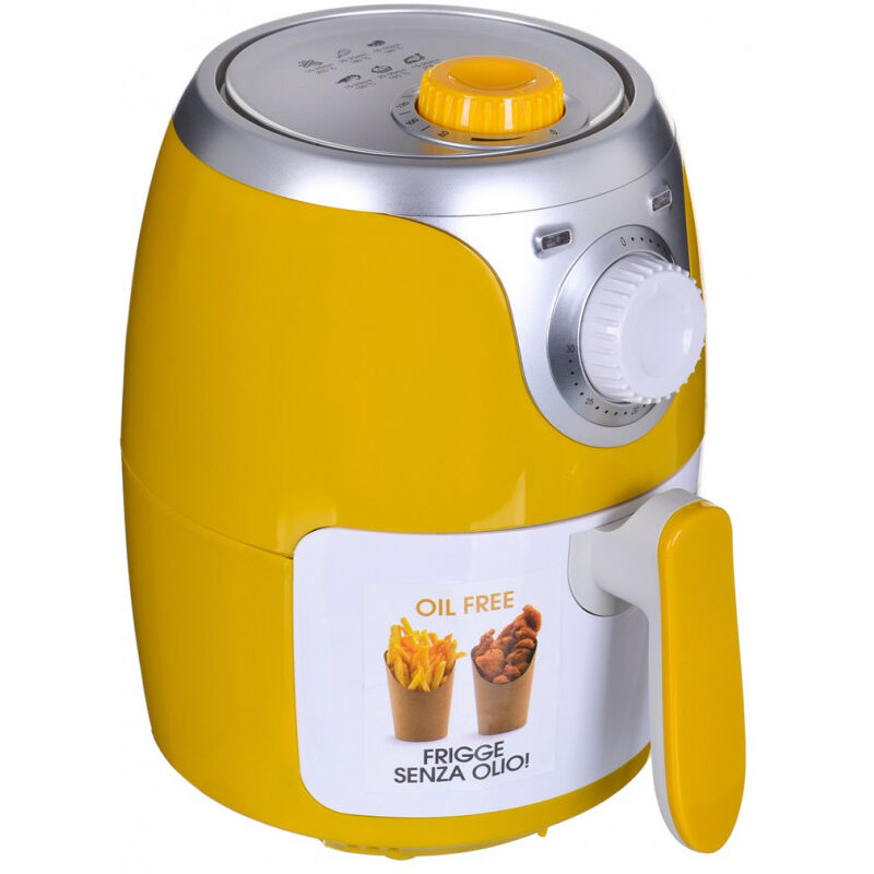 Ariete 4615 Airy Fryer Mini, Friteuse à air sans huile, 400 gr de