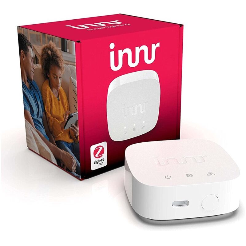 Hub Connecté Innr Bridge - Contrôle Jusqu'à 30 Lampes Zigbee Via App Ou Voix