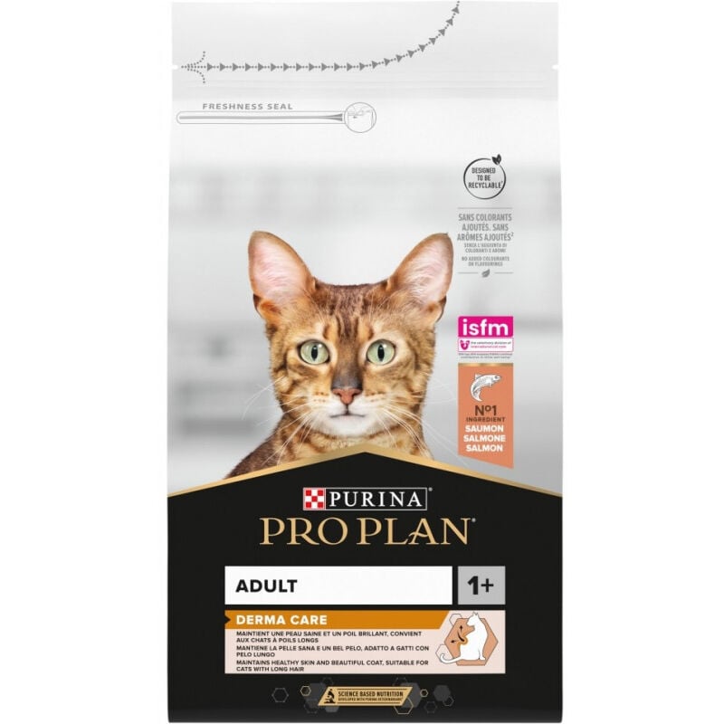PURINA PRO PLAN  Adult 1+ Derma Care  Riche en Saumon  Croquettes  Chat  Sac de 1,5kg (7613036529150)
