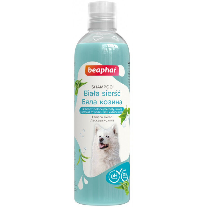 beaphar BEAPHAR Shampoing pour chiens Szampon do białej sierści dla psów 250 ml (8711231199815)