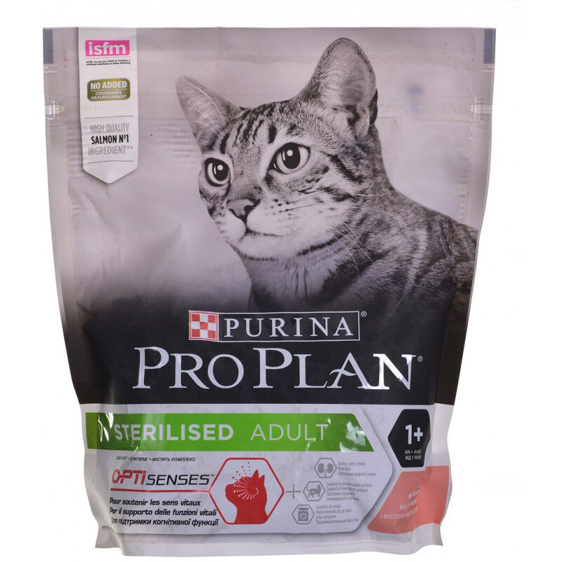 PURINA Purina Pro Plan Vital Functions Adult 1+ Croquettes Chats Saumon, 400 g (7613036544832)