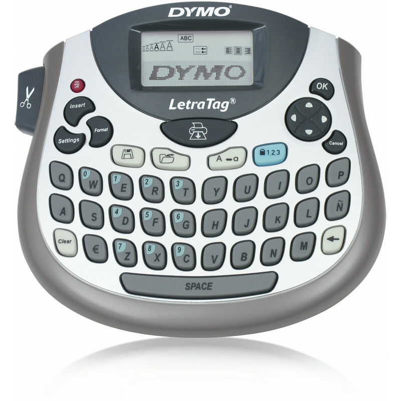 DYMO LetraTAG - ruban - 1 cassette(s) - Rouleau (1,2 cm x 4 m) (S0721660)