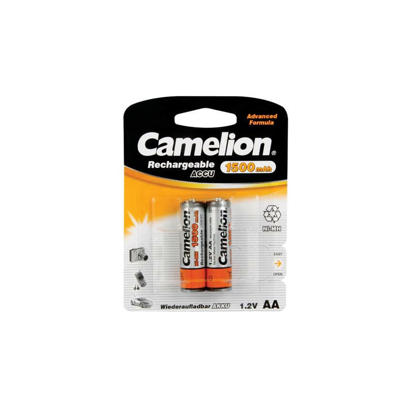 Camelion 2 Piles Rechargeable AAA 600 mAh Nimh + Chargeur Usb