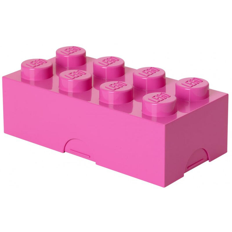 Brique De Rangement LEGO Room Copenhagen 4 Plots - Violet Clair 45x35x25 Cm
