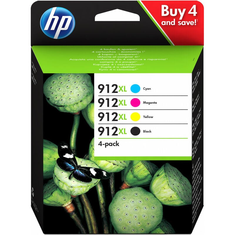 HP 301 - Pack de 2 - noir, couleur (cyan, magenta, jaune) - original -  cartouche d'encre - pour Deskjet