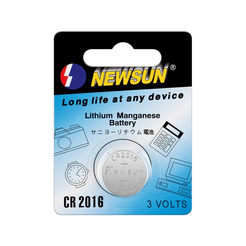 Pile bouton CR 2016 lithium Camelion 75 mAh 3 V 5 pc(s) - Piles