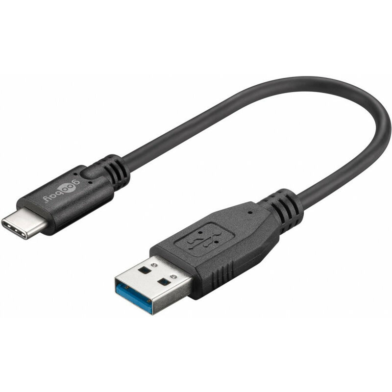 Adaptateur USB 3.0 mâle vers USB type C femelle Goobay