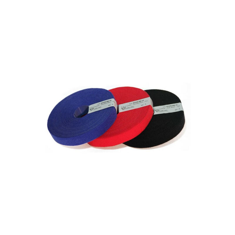 Eco-scratch cable black tie 10m velcro PATCHSEE