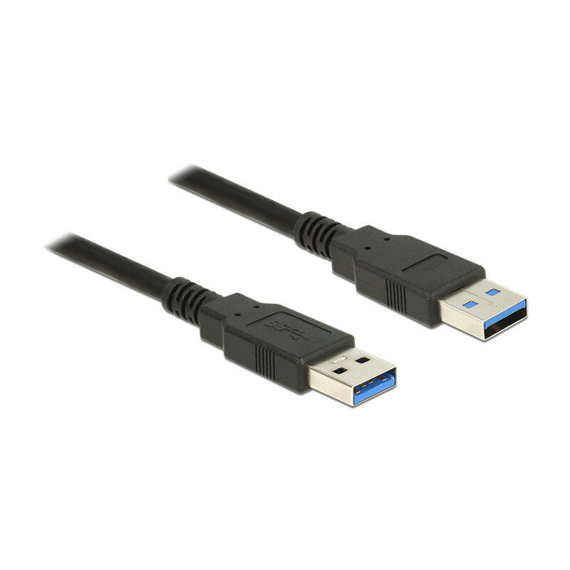 DELOCK 85057 Prolunga USB 3.0 3m - Cavo USB A Maschio/Femmina Nero