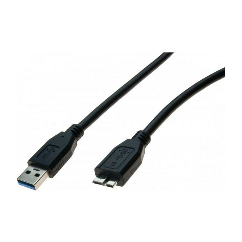 Câble USB RS PRO, Micro-USB B vers USB C, 150mm, Noir