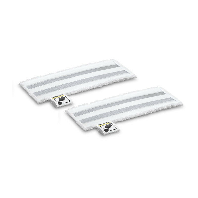 KÄRCHER Kärcher 2.863-309.0 - Tampons de tissu - Blanc - Polyester - SC 1 EasyFix - SC 2 EasyFix - SC 3 EasyFix - SC 3 Upright EasyFix - SC 3 Upright EasyFix Premium - SC 4... - 112 mm - 18 mm