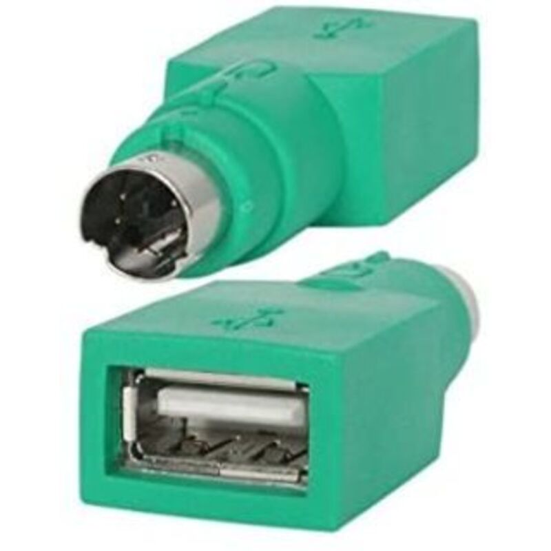 CablesOnline Lot De 2 Adaptateurs Souris PS/2 MiniDin6 Femelle Vers DB9 Femelle