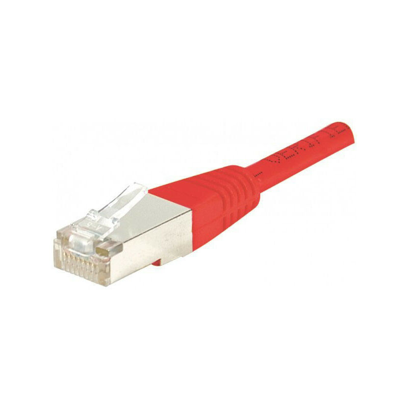 exertis Connect CORDON PATCH RJ45 F/UTP CAT5e Rouge - 2 M (854135)